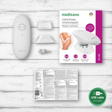 Medisana VC 150 3-in-1 vakuuminis masažuoklis