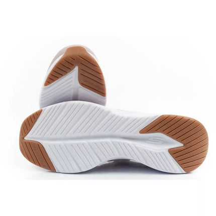 Skechers Contour Foam Moteriški sportiniai bateliai, balti, patogūs, SLIP-INS