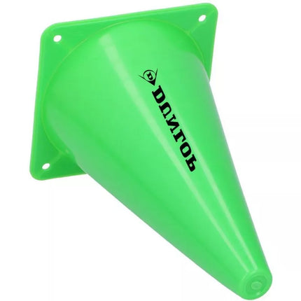 Treniruočių kūgių rinkinys, 23 cm aukštis, 10 vnt. DUNLOP