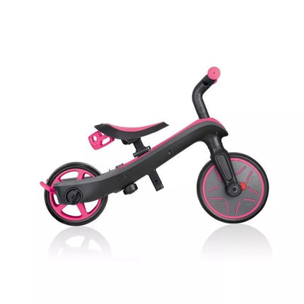 4in1 dviratis Globber Explorer Trike Fuchsia 632-110-2 HS-TNK-000013809