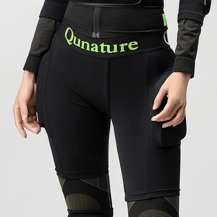 Qunature Ski Hip Protectors - Basic XL Skis Snowboard Skates - Black