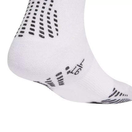 adidas Football GRIP Printed Crew Performance Socks White JZ3027