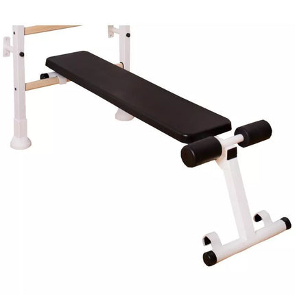 GYMNASTIC LADDER, HAND BAR, BENCH, CHILDREN'S ACCESSORIES, WHITE MAT BENCHK 414