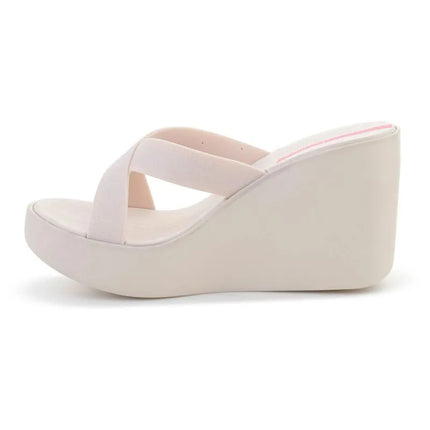 IPANEMA HIGH FASHION II SLIDE FEM smėlio spalvos/blizgučiai/rožinė 83646-BO701