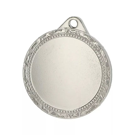 General silver medal with space for a sticker