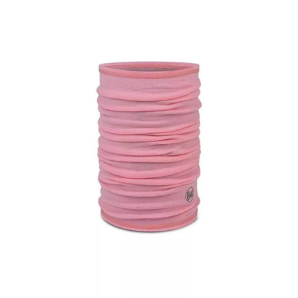 Vaikiška bandana BUFF MERINO LIGHTWEIGHT SOLID ROSE PINK
