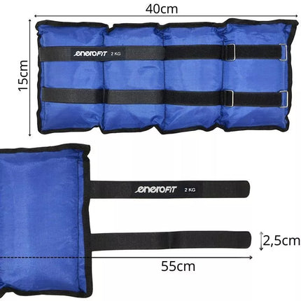 MĖLYNAS SVORIS 4KG (2x2KG) ENERO FIT