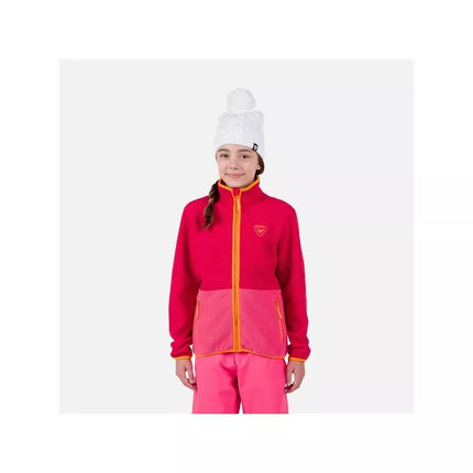 Vaikiškas rožinis fleece bliuzonas Alltrack Rossignol