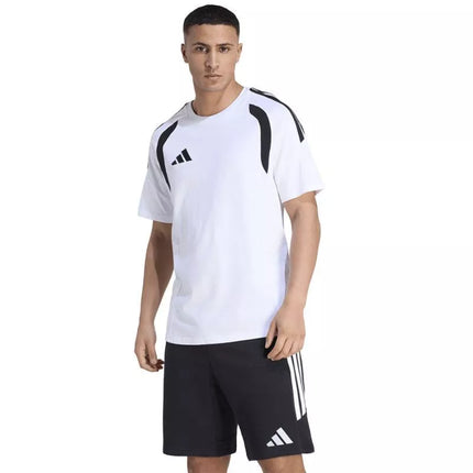 Men's adidas Tiro 26 League Tee white and black KC3698