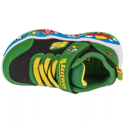 Skechers Play Scene - Barn-Squad Buddies 407065N-GNBK Green 21