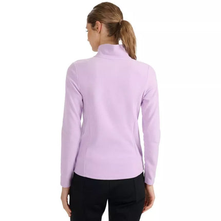 Women's fleece sweatshirt 4F F069 light purple 4FWAW25UFLEF069 52S
