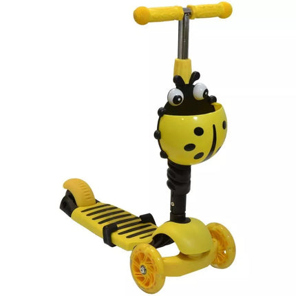 BALANCE SCOOTER 3IN1 ENERO BIEDRONKA YELLOW