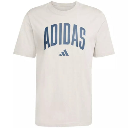 Vyriški adidas Collegiate Lineage marškinėliai, smėlio spalvos JM6415