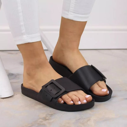 Big Star W FF274A389 papludimiai šlepetės juodos