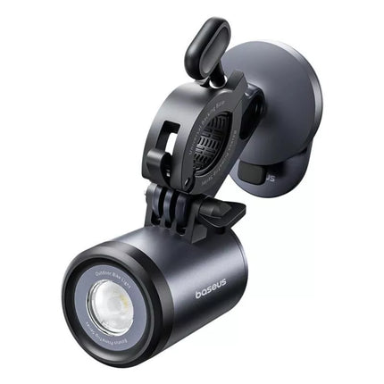 Baseus PrimeTrip Universal 3000mAh IP68 LED Holder with 2-in-1 Lamp - Black and Gray