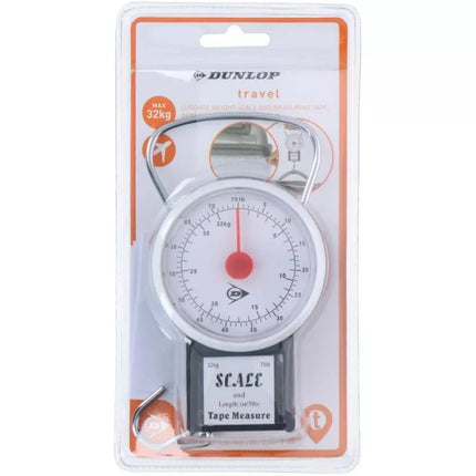 DUNLOP TOURIST SCALE WITH MEASUREMENT MAX 32 KG