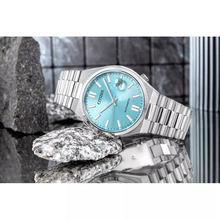 CITIZEN Tsuyosa Sapphire Mechanical Men's Watch NJ0151-88M + BOX
