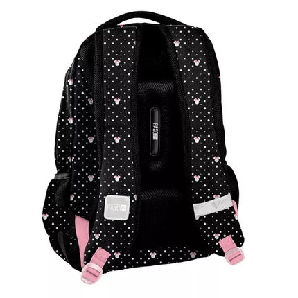 PASO x Minnie Mouse School Backpack Black Satchel - DM23VV-278