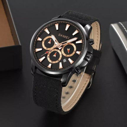 Skmei 2071LBKBK Men's Watch + BOX