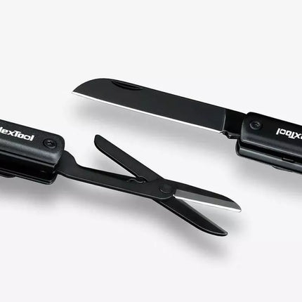 NexTool 3in1 NE20026 daugiafunkcinis rašiklis su žibintuvėliu, peiliu ir žirklėmis
