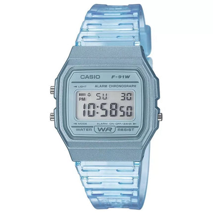 CASIO F-91WS-2 laikrodis + DĖŽUTĖ