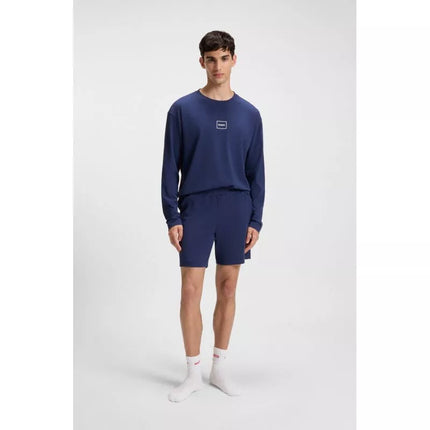 Hugo Loungewear Laze AZZURRO Men's Sleep Shorts (50525247-409)