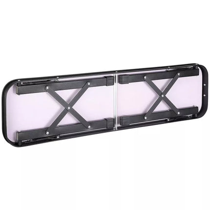 SULANKSTOMAS KEMPINGO STALAS 90x60x70cm IR 2 SUOLIUKAI 87x23x39cm, MEDINIS