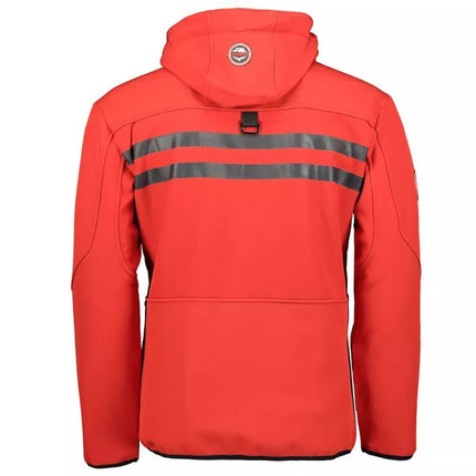 Geographical Norway Softshell striukė Royaute 068 M WY3252H/GN/Raudona / Juoda