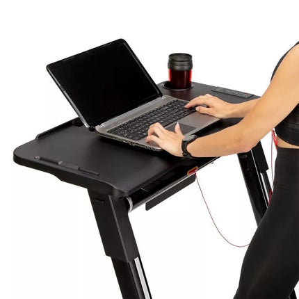 HMS LOOP12 MULTI Electric Treadmill with Desk 1-12 km/h, Gray
