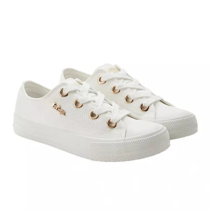 Lee Cooper moteriški balti madingi ir patogūs sportbačiai