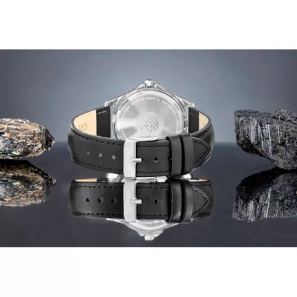Giewont Elegance Sapphire Men's Watch Black and Blue GW5160-A3