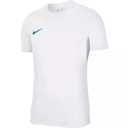 Nike Park VIII jaunimo marškinėliai mėlynas logotipas HV8182-104
