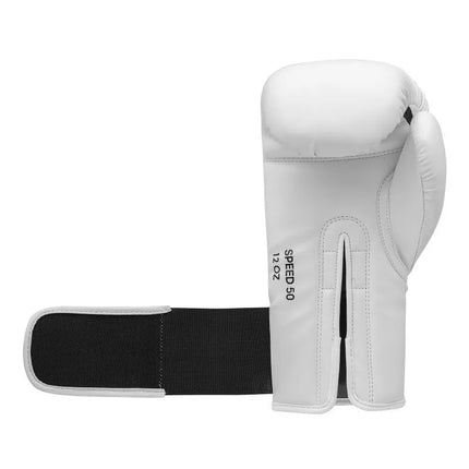 Adidas SPEED 50 bokso pirštinės baltos auksinės