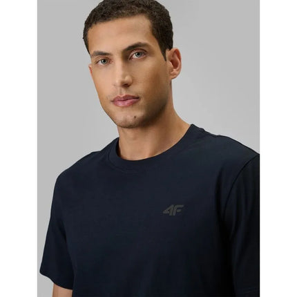 Men's regular plain T-shirt 4F 4FRSS26TTSHM4087-31S