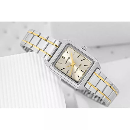 Moteriškas laikrodis CASIO LTP-V007SG-9EUDF + dėžutė