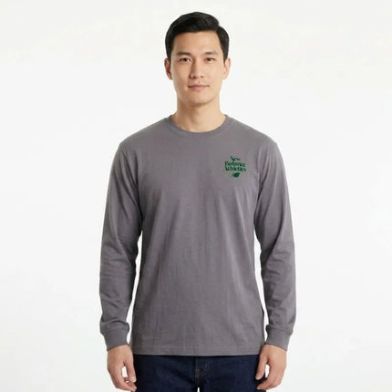 Men's New Balance Athletics 70s Run Long Sleeve Graphic T-shirt - MT23560-PHM