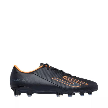 Skechers Academy AG Football Boots Black and Orange 252120 BKOR