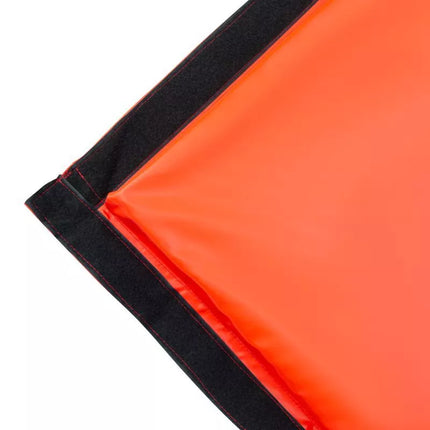 Folding gymnastic mattress red 2400x1200x50mm HMS MGS01