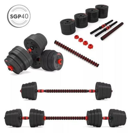 Sudėtinis štangos komplektas 2in1 SGP40 HMS 40 kg