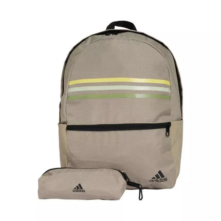 adidas Classic Horizontal 3-S Backpack Beige IZ1896