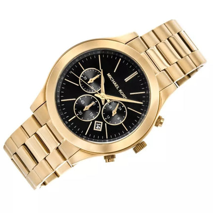 Vyriškas laikrodis + Kortelių dėklas MICHAEL KORS MK1076SET + Dėžutė