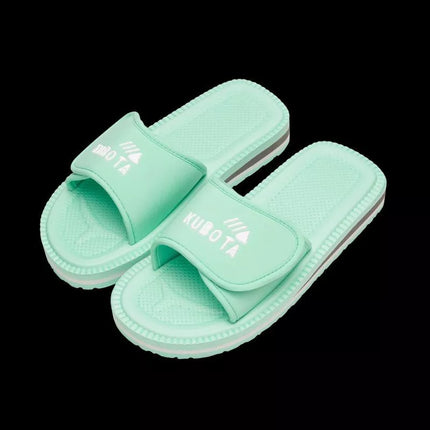 Kubota Velcro Classic Flip Flops Pastel Green K25SS-100-001-17-1