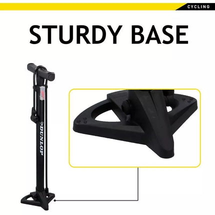 DUNLOP Serviso ir dviračio pompa 174psi (12bar)