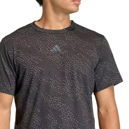 Men's adidas D4T Power Aop Tee Black KF3097
