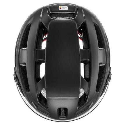 UVEX Finale visor bike helmet 56-61cm, black matt