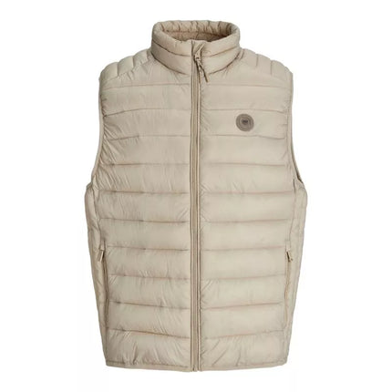 Jack&Jones vyriška liemenė JJEBRADLEY LIGHT BODYWARMER COLLAR NOO 12280973 SMĖLIO SPALVOS