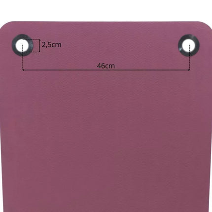 GIMNASTIKOS KILIMĖLIS SU SKYLUTĖMIS 140x60x1.5CM ENERO FIT