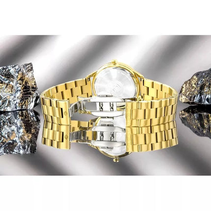 Giewont Sapphire Gold Black Women's Watch GW1140-B4