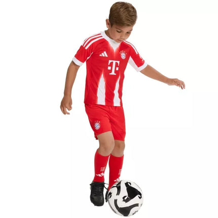 adidas FC Bayern 25/26 Namų raudonas JN8510 vaikiškas sportinis komplektas