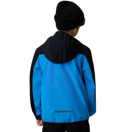 Berniukiška softshell striukė 4F M477 mėlyna 4FJWSS26TSOFM477 33S